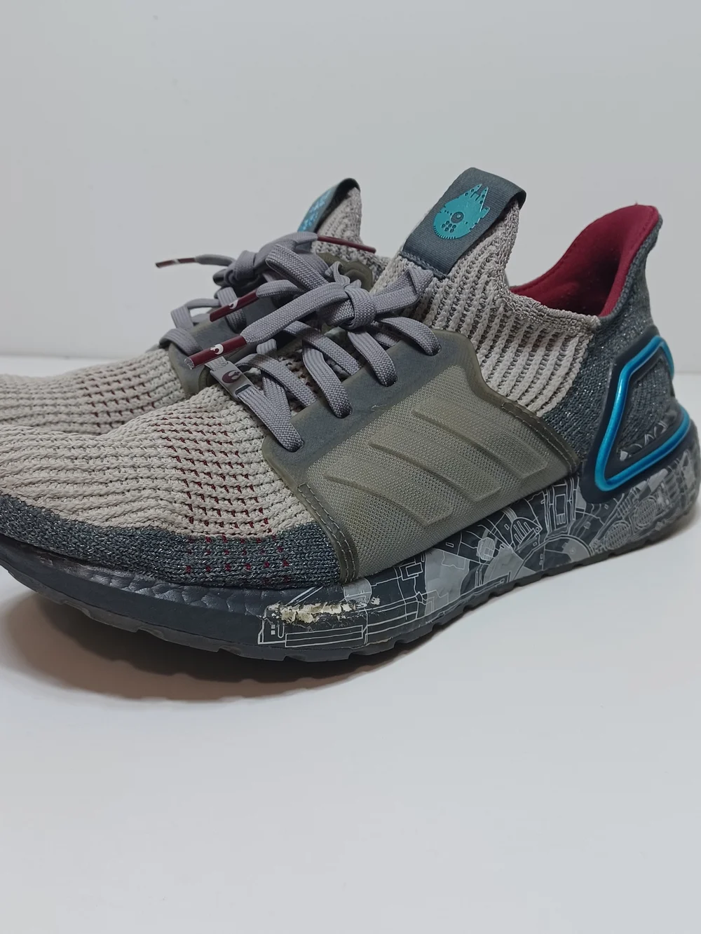 adidas Ultra Boost 19 Star Wars Millennium Falcon (FW0525) Men's Size 8.5